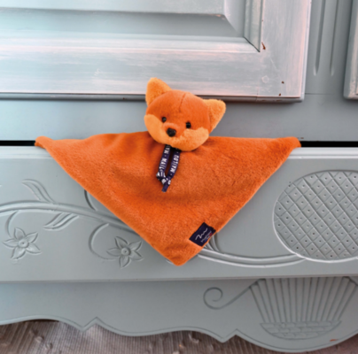  - renard dorlotin fabriqué en france - plat marron 27 cm 