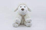  - peluche mouton blanc assis étoile gris 25 cm 