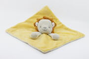 Obaïbi - comforter lion yellow orange 25 cm 