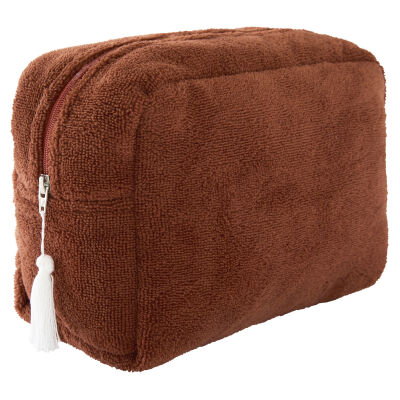 Bbco - trousse toilette bambou - terracotta 