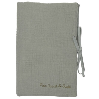 Bbco - protège carnet santé - gris 