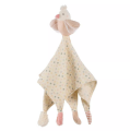  - oiseau lange coton rose beige 40 cm 