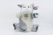  - zanimoos - comforter handpuppet cow white 20 cm 