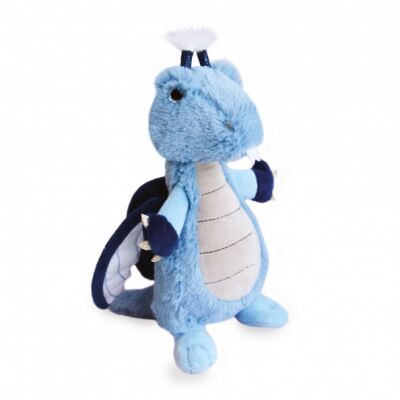  - peluche dragon bleu 30 cm 