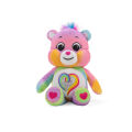 Les bisounours - peluche ours toutensemble arc en ciel 22 cm 