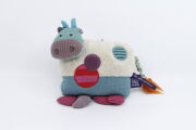  les jolis pas beaux musical box cow 18 cm 