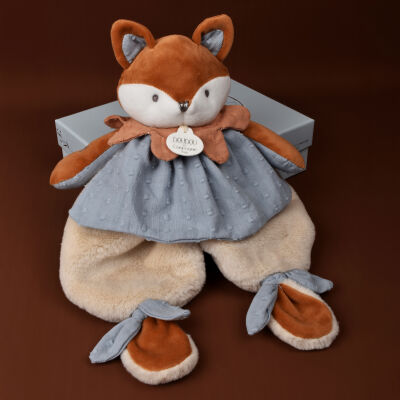 - timo the fox comforter blue brown 29 cm 