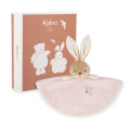  - perle - lapin rond rose 26 cm 