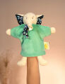  - poetiques - comforter handpuppet green 25 cm 