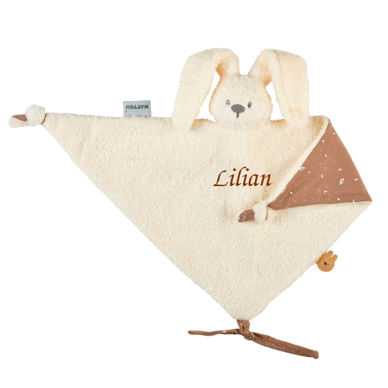  lapidou maxi comforter rabbit glow in dark cream 40 cm 