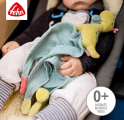 - dinosaure lange coton vert 45 cm 