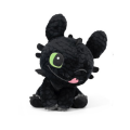 Dragons - peluche krokmou clin doeil noir 30 cm 