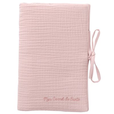 Bbco - protège carnet santé - rose 