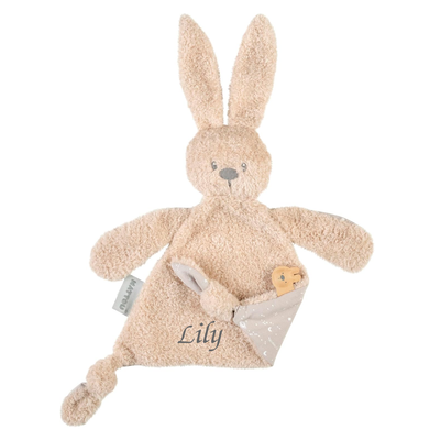  lapidou triangle lapin bouclette luminescent beige sable 36 cm 