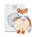  - timo renard avec hochet beige marron 18 cm 