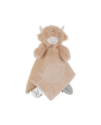  - fluffy vache - plat marron 25 cm 