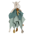  - cheval coton bio bleu 35 cm 
