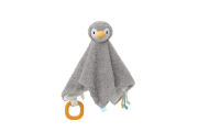 Little big friends - martin the pengouin - comforter grey 25 cm 