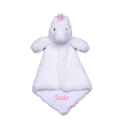 Cubbies comforter unicorn white pink 40 cm 