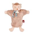  - les poétiques - marionnette hérisson beige 25 cm 