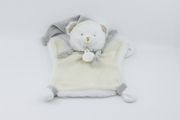  - marionnette ours blanc beige doré 25 cm 