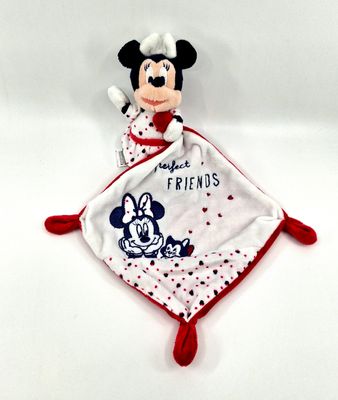  - minnie souris - peluche avec rouge blanc perfect friends 