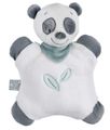  - loulou léa hippolyte - panda flatsie blanc gris 20 cm 