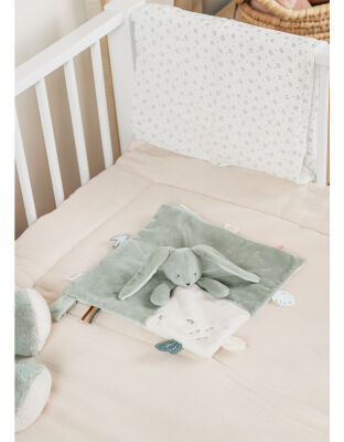  - rosie et verdi - plat lapin vert 25 cm 