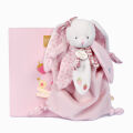  - rabbit vanilla strawberry - comforter pink white 25 cm 