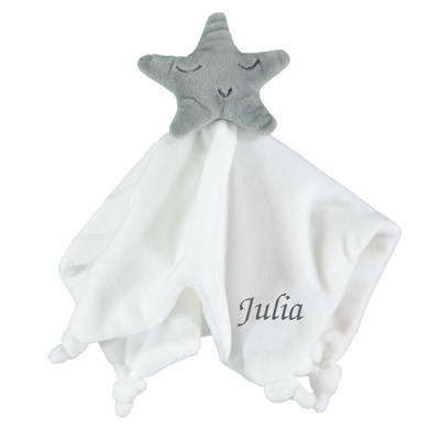  - plat étoile blanc gris 30 cm 