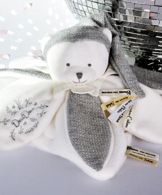  - collector 25ème anniversaire - ours gris 25 cm 