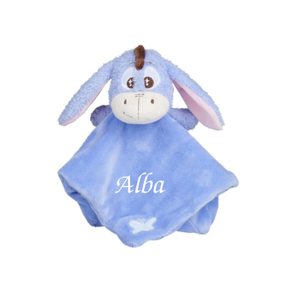  - eeyore the donkey - comforter blue 30 cm 