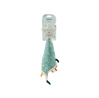 Miniland - étoile mer - vert beige 30 cm 