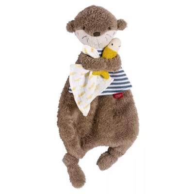  - loutre plat marron 30 cm 