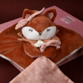  - mina renard - attache-sucette 20 cm 