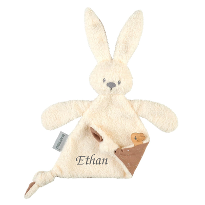  lapidou triangle lapin bouclette luminescent crème vanille 36 cm 
