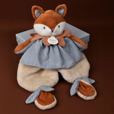  - timo the fox comforter blue brown 29 cm 