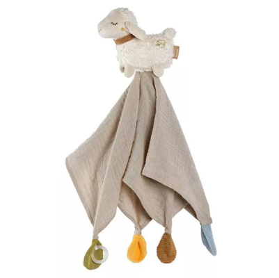  - mouton coton bio beige 35 cm 