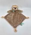  paresseux beige marron feuille 25 cm 