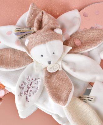  - collector 25ème anniversaire - ours rose 25 cm 