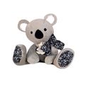  - copains câlins - peluche koala gris 25 cm 