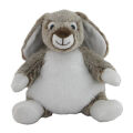  - plush rabbit natural dark brown 21 cm 