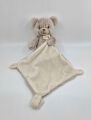  - plush bear with comforter grey beige 25 cm 