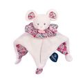  - les petits fûtés - boule souris blanc rose 25 cm 