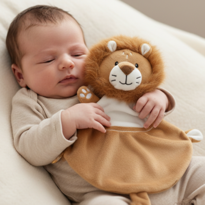 Leon the lion - comforter brown 30 cm 
