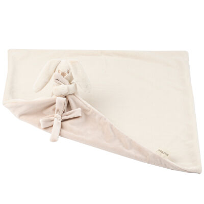  - lapidou - couverture lapin beige sable 50 x 50 cm 