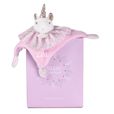  - chouchoux - comforter unicorn pink 22 cm 