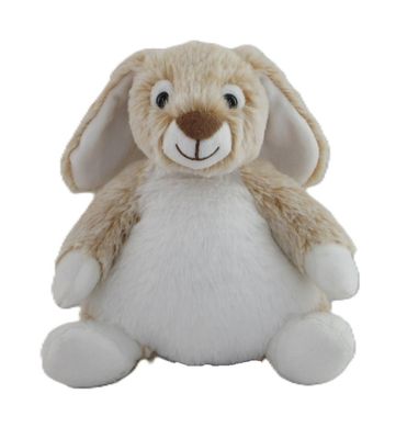  - plush rabbit natural light brown 21 cm 