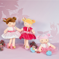  - demoiselle princesse - constance fuchsia 30 cm 