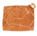 Cubbies maxi couverture singe marron 80 cm 